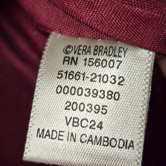 Vera Bradley Christmas  dog  Patterned Tote - Picture 11 of 13